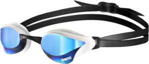 Arena Cobra Core Swipe Mirror Goggle, 413748492, 003251, niebieski/biały PATA57