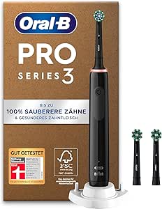 Oral-B Pro 3 Series 8006540977804 Szczoteczka Elektryczna, CzarnyPATA216 Oral-B Pro 3 Series 8006540977804 Szczoteczka Elektryczna, CzarnyPATA216