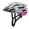 B326 Kratony, Kask rowerowy Agravic S/M Grau-Pink Matt
