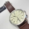 B281 Tommy Hilfiger Męski analogowy zegarek kwarcowy ze skórzanym paskiem 1792003, Pergamin, pasek