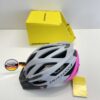 B326 Kratony, Kask rowerowy Agravic S/M Grau-Pink Matt