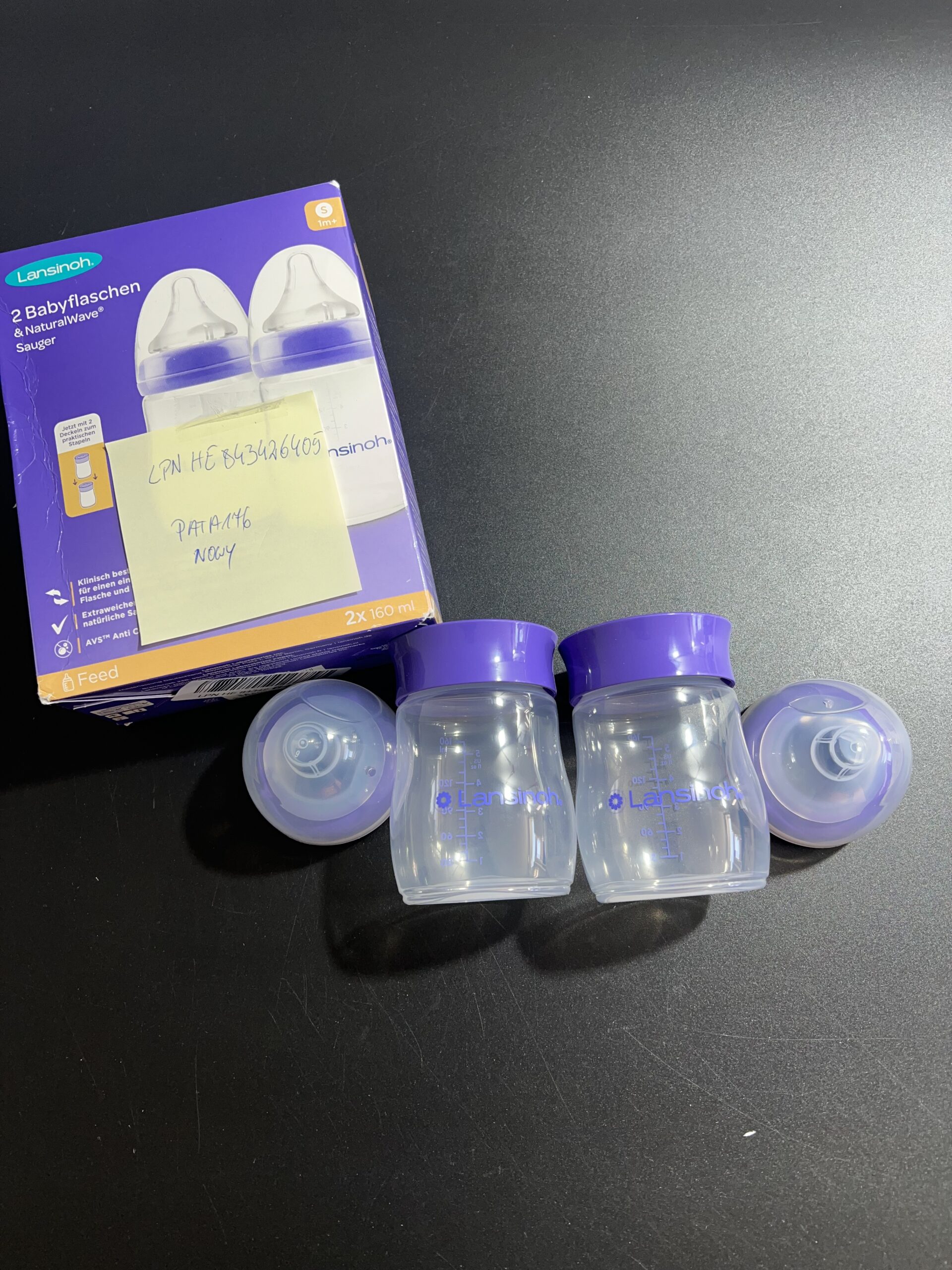 Lansinoh 75470 Butelka, Biały, 2 X 160 ml PATA176 Lansinoh 75470 Butelka, Biały, 2 X 160 ml PATA176