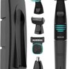 Cecotec PrecisionCare Extreme 5 w 1 wielofunkcyjna maszynka do golenia 5 w 1, bateria litowa, do ciała i twarzy, wodoodporna, łatwa do czyszczenia, IPX5, czas pracy 60 min, z laminowaną głowicą golącą PATB 171