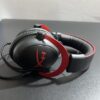 HyperX Cloud II - zestaw słuchawkowy do gier, dźwięk przestrzenny 7.1, nauszniki z pianki zapamiętującej kształt, trwała aluminiowa rama, odłączany mikrofon, współpracuje z PC, PS5, PS4, Xbox Series X|S, Xbox One – czerwony PATB 7