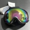 Kask narciarski Odoland Snow z goglami - wielokolorowy regulowany kask sportowy z okularami ochronnymi - snowboard, skuter śnieżny, wiatroszczelny, dla dorosłych i młodzieży, sprzęt narciarski dla mężczyzn i kobiet PATB 101