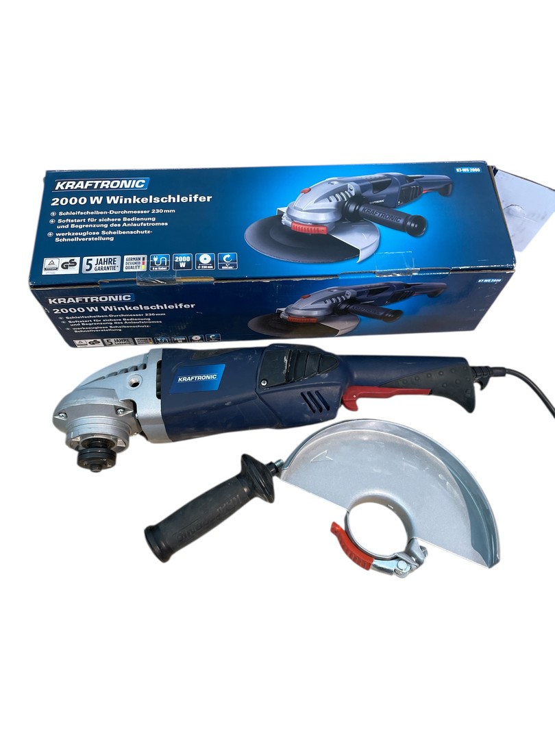 SZLIFIERKA KĄTOWA KTAFTRONIC KT-WS 2000 - G607, M16 SZLIFIERKA KĄTOWA KTAFTRONIC KT-WS 2000 - G607, M16