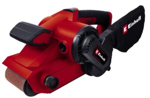 Einhell 8038 Szlifierka Taśmowa, 800 W, 230 V, Czerwony - Y601, PN4
