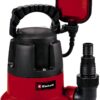 Einhell Gc-Sp 3580 Pompa do wody, Czarny/Czerwony, 350 W, 8000 l/h - Y346, PN1