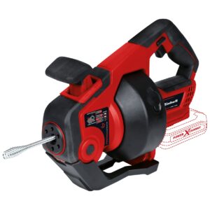 Einhell Akumulatorowy przepychacz do rur TE-DA 18/760 Li-Solo Power X-Change (18 V, Li-Ion, dł. spirali czyszczącej 7,6 m, nadaje się do rur o średnicy 16-55 mm) - Y186, PN1