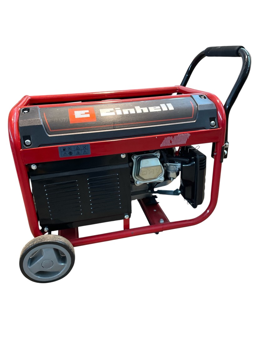 Einhell Generator prądu (benzyna) TC-PG 35/E5 (moc maksymalna 3100 W, moc ciągła 2600 W, zbiornik 15 L, silnik 4-suwowy, funkcja AVR, 2x 230 V, zabezpieczenie przed brakiem ropy, zabezpieczenie przed przeciążeniem) - Y4, RABEN Einhell Generator prądu (benzyna) TC-PG 35/E5 (moc maksymalna 3100 W, moc ciągła 2600 W, zbiornik 15 L, silnik 4-suwowy, funkcja AVR, 2x 230 V, zabezpieczenie przed brakiem ropy, zabezpieczenie przed przeciążeniem) - Y4, RABEN