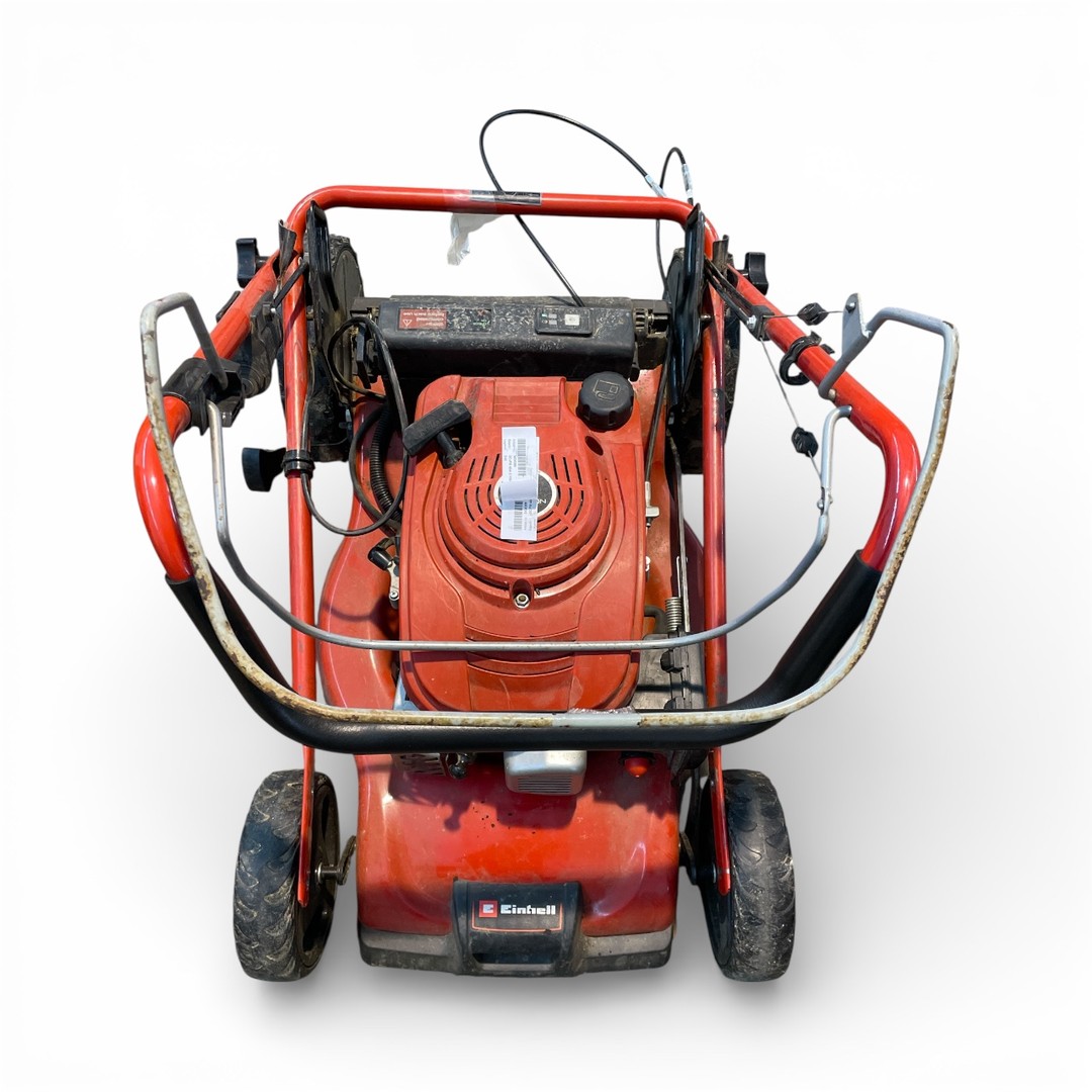 Einhell Kosiarka spalinowa GC-PM 46/4 S HW-E (funkcja rozruchu elektrycznego, do 1400 m2, 2000 W, szerokość cięcia 46 cm, 6-stopniowa centralna regulacja wysokości koszenia) - Y107, RABEN Einhell Kosiarka spalinowa GC-PM 46/4 S HW-E (funkcja rozruchu elektrycznego, do 1400 m2, 2000 W, szerokość cięcia 46 cm, 6-stopniowa centralna regulacja wysokości koszenia) - Y107, RABEN