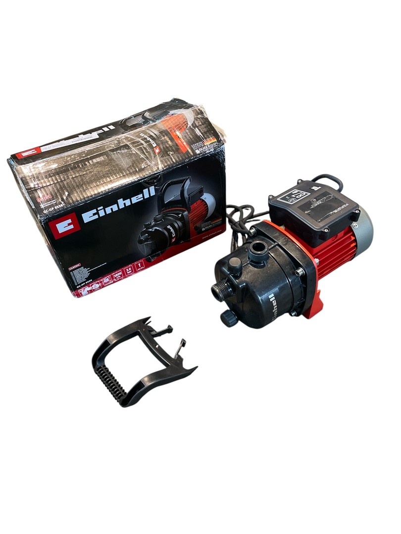 Einhell Gc-Gp 6538 Pompa Ogrodowa, 650 W, 240 V, Czerwony/Czarny, 3,6 Bar / 3800 l/h - Y398, PN1 Einhell Gc-Gp 6538 Pompa Ogrodowa, 650 W, 240 V, Czerwony/Czarny, 3,6 Bar / 3800 l/h - Y398, PN1