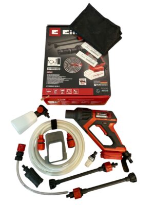 EINHELL AKUMULATOROWA MYJKA CIŚNIENIOWA HYPRESSO + OSPRZĘT 18/24-1 Solo 18V POWER X-CHANGE - Y680, PN4